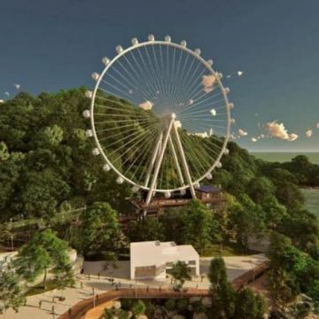 Roda gigante de Balneário Camboriú está a caminho do Brasil